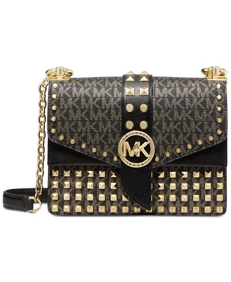 michael michael kors greenwich leather convertible crossbody|mk crossbody on sale.